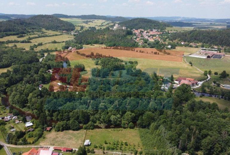 !Nová cena! Prodej domu – pozemku v Žichovicích u Sušice 450 m2