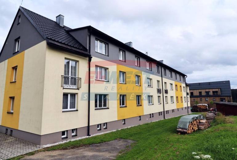 PRODEJ ZDĚNÉHO BYTU 3+KK V HORSKÉ OBCI KVILDA - ŠUMAVA