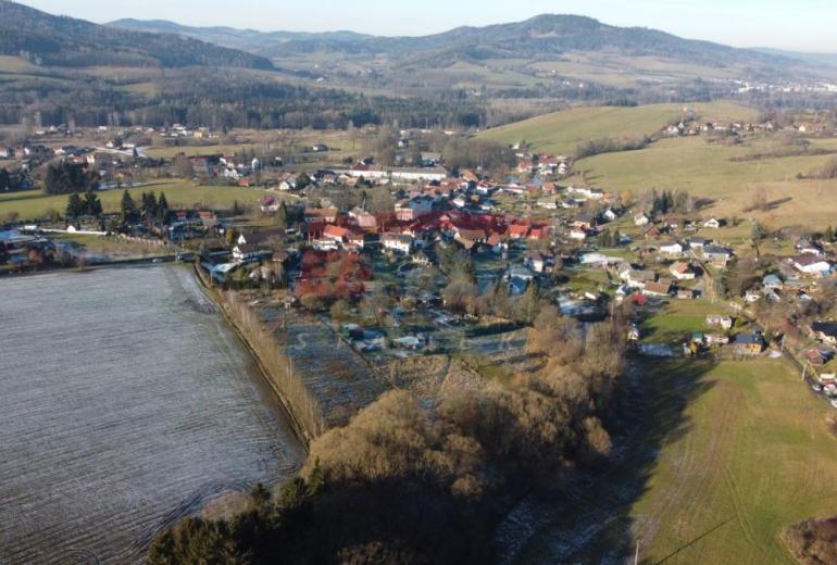 PRODEJ POZEMKU 588M2 URČENÝ K VÝSTAVBĚ SE ZAHRADOU/ POZEMKEM 5224M2 V DLOUHÉ VSI