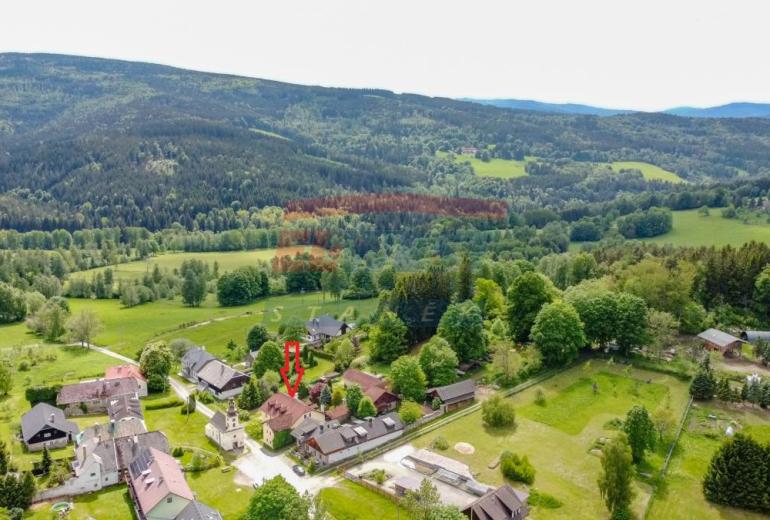 Prodej šumavského domu - rodinného penzionu na Červené, Šumava
