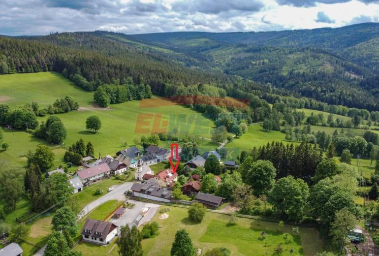Prodej šumavského domu - rodinného penzionu na Červené, Šumava