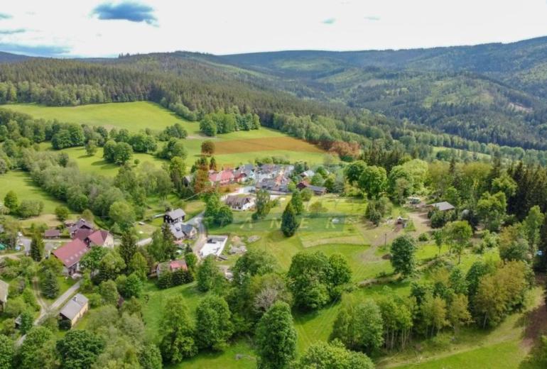 Prodej šumavského domu - rodinného penzionu na Červené, Šumava