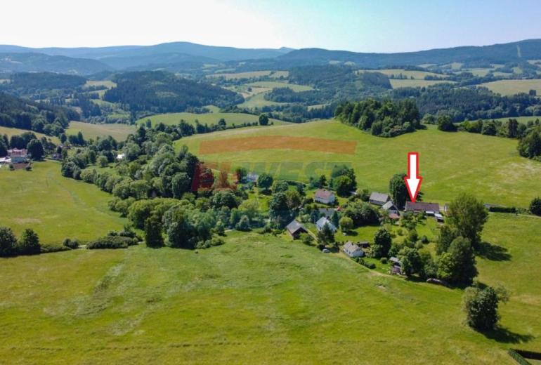 Prodej šumavské chalupy - domu v Prosředním Krušci