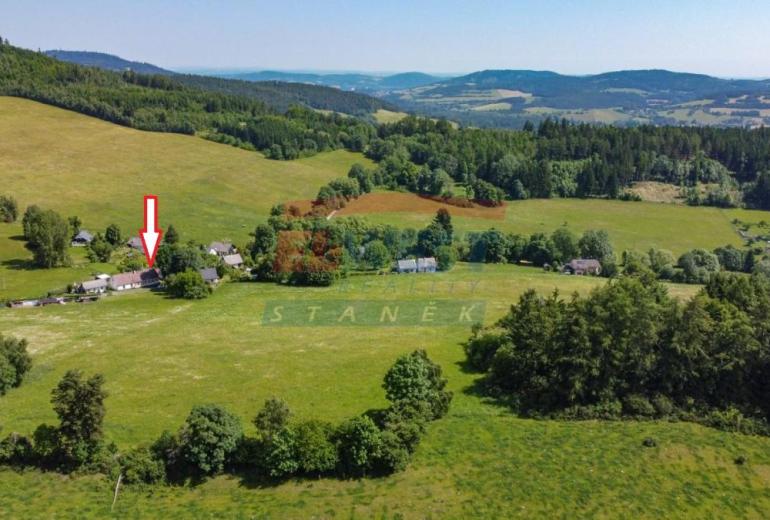 Prodej šumavské chalupy - domu v Prosředním Krušci