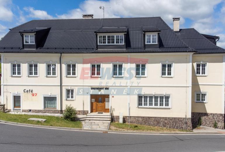 Prodej loftového apartmánu - bytu (58 m2) v Hartmanicích, Šumava
