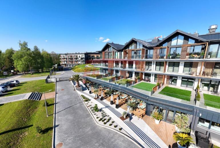Stylové moderní apartmány pro bydlení či investici u jezera Žywieckie v Polsku