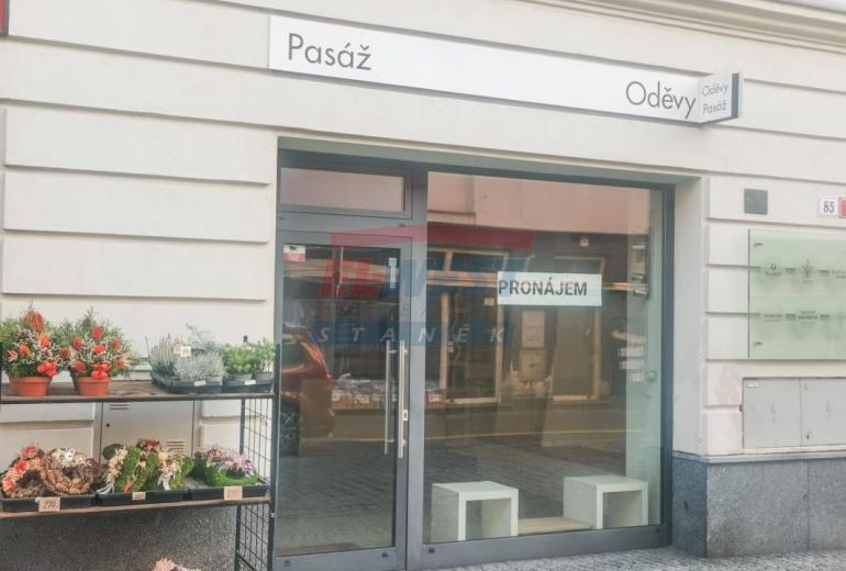 Pronájem prodejny v blízkosti centra Sušice, ul. Americké armády