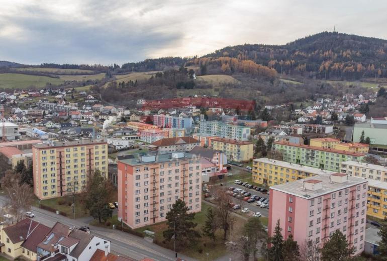 Pronájem panelového bytu 1+1 v Sušici, ul. Volšovská