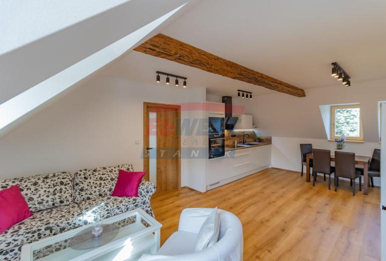 Prodej klimatizovaného apartmánu č.2  2+kk v Rezidenci Jiřičné u Sušice, Šumava