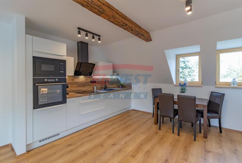 Prodej klimatizovaného apartmánu č.2  2+kk v Rezidenci Jiřičné u Sušice, Šumava