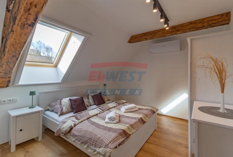 Prodej klimatizovaného apartmánu č.2  2+kk v Rezidenci Jiřičné u Sušice, Šumava