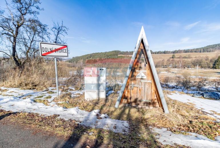 Prodej pozemku v Dolních Dvorcích u Kašperských Hor