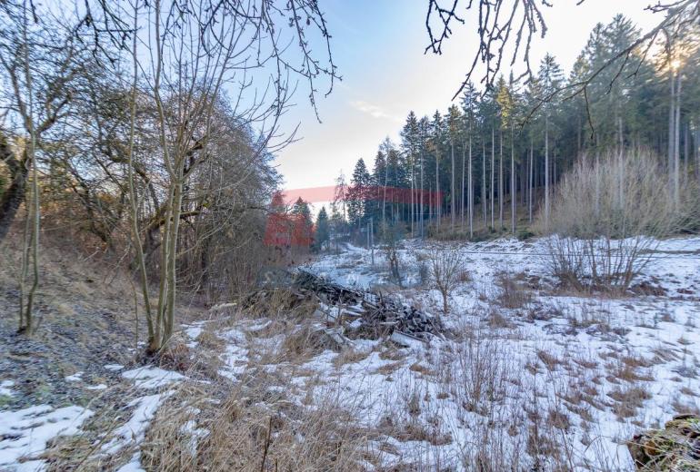 Prodej souboru pozemků 15 955 m2 s možností výstavby 2 objektů v Šimanově na Šumavě