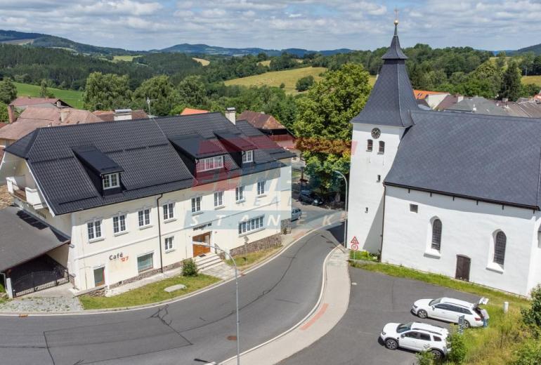 Prodej apartmánu - bytu 2+kk (52m2) v Hartmanicích, Šumava