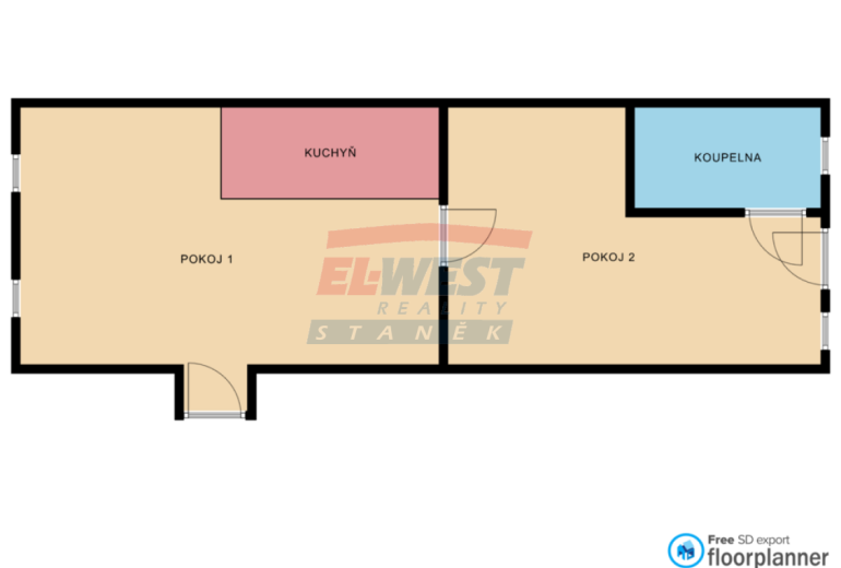 Prodej apartmánu - bytu 2+kk (52m2) v Hartmanicích, Šumava