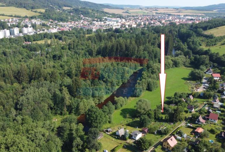 Stavební pozemek u řeky Otavy