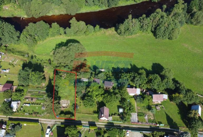 Stavební pozemek u řeky Otavy