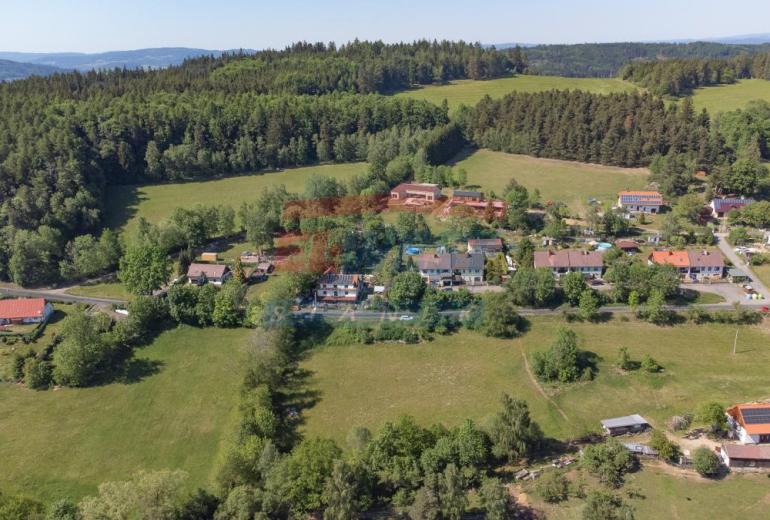 Stavební pozemek na Šumavě s výhledem na Kašperk