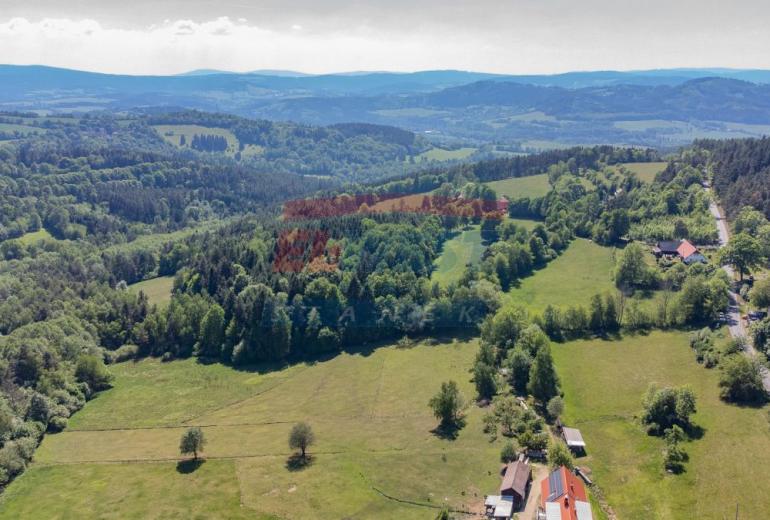 Stavební pozemek na Šumavě s výhledem na Kašperk