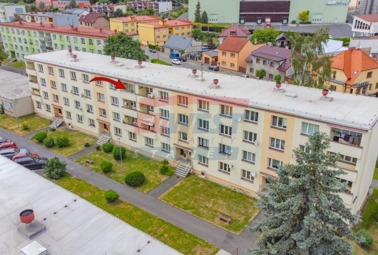 Pronájem zrekonstruovaného bytu 3+1/L v Sušici, ul. Tichá