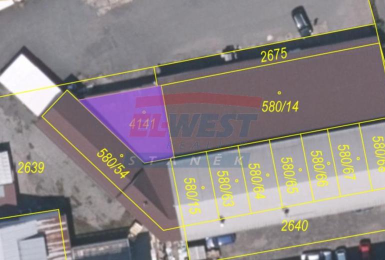 Pronájem garáže/ skladového prostoru 50 m2 v Sušici