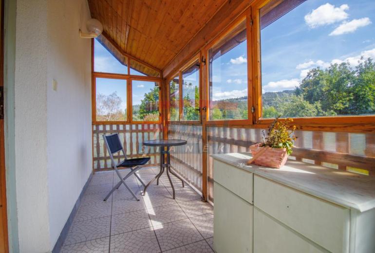 Rodinný dům na polosamotě uprostřed šumavské přírody s rozsáhlým stavebním pozemkem 4 804 m²