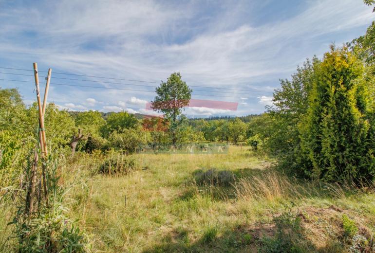 Rodinný dům na polosamotě uprostřed šumavské přírody s rozsáhlým stavebním pozemkem 4 804 m²