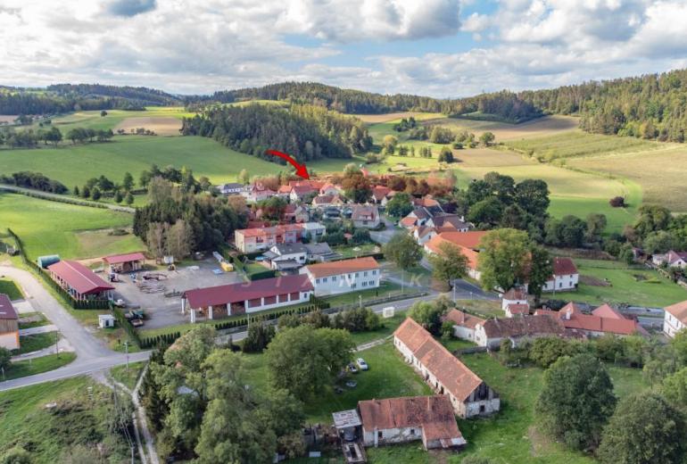 Prodej stavebního pozemku v Bobíně u Horažďovic