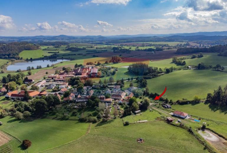 Prodej stavebního pozemku v Bobíně u Horažďovic