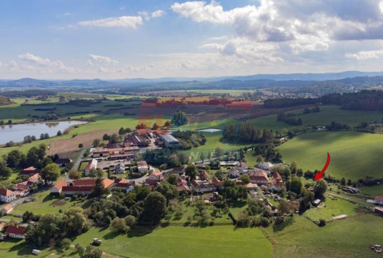 Prodej stavebního pozemku v Bobíně u Horažďovic