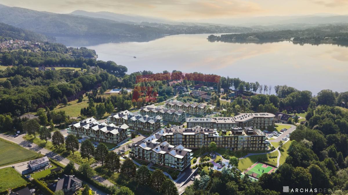 Stylové moderní apartmány pro bydlení či investici u jezera Žywieckie v Polsku
