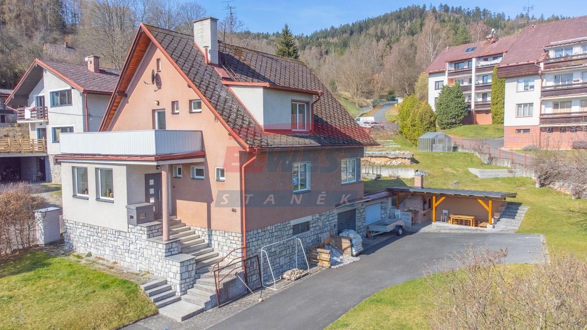 Prodej rodinného domu v zahradě pod lesem, Sušice