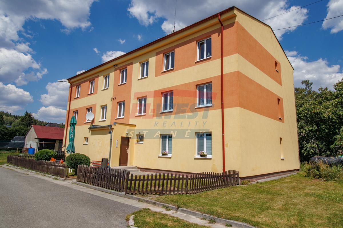 Prodej bezbariérového bytu 3+kk s garáží v srdci Šumavy – Srní